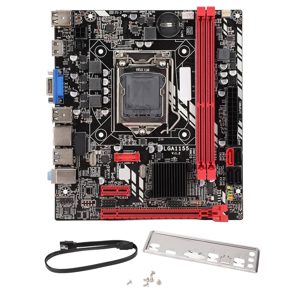 Amazon | LGA 1155 マザーボード、DDR3 コンピュータ
